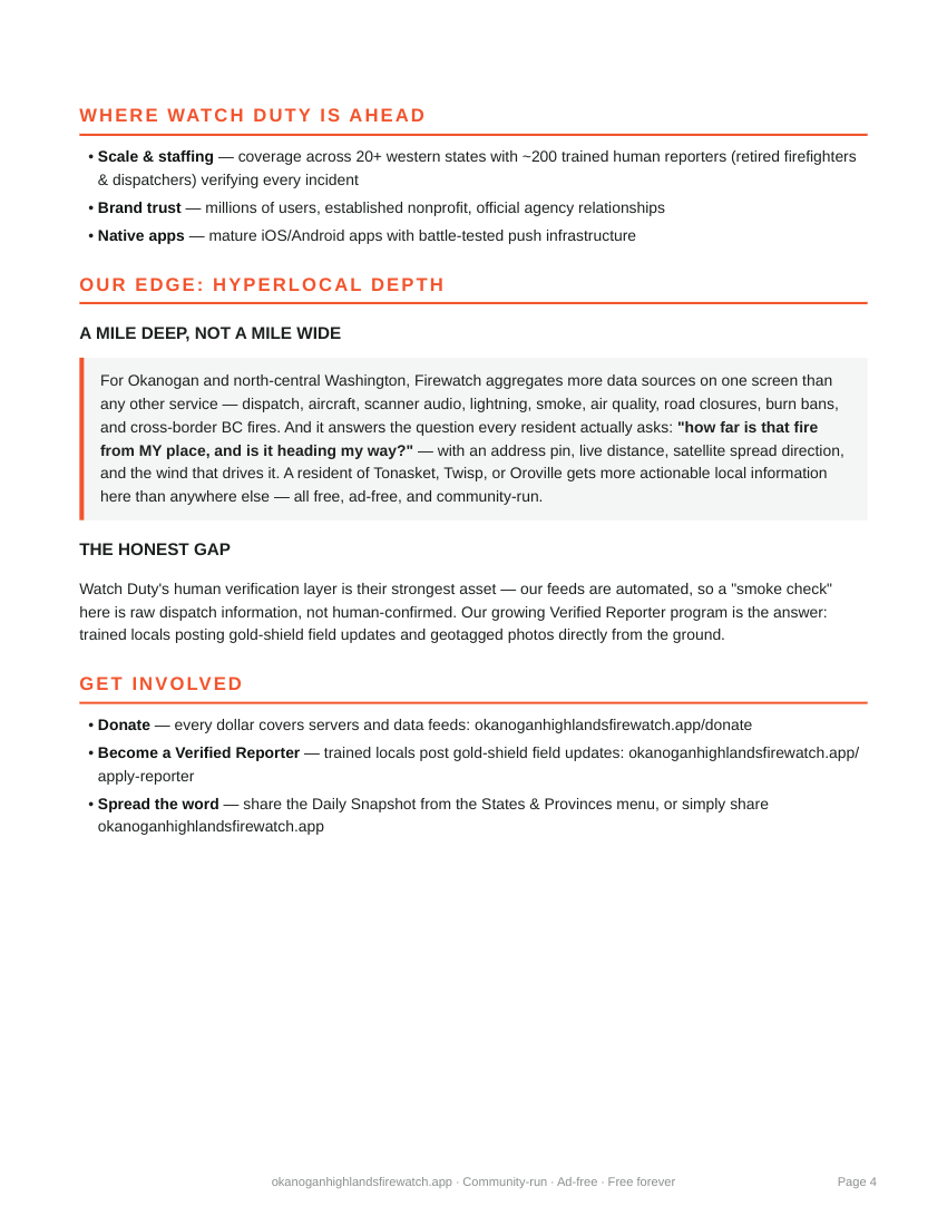 Features & comparison — page 4